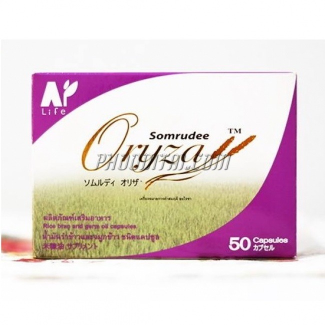 น้ำมันรำข้าวจมูกข้าว Oryza AMATA (60 แคปซูล)