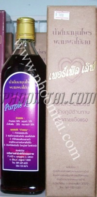 น้ำสมุนไพร Purple Love(ก้านตอง)