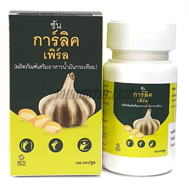 น้ำมันกระเทียม (100 แคปซูล)