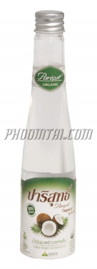 น้ำมันมะพร้าวปาริสุทธิ์ สกัดเย็น (200 ml)