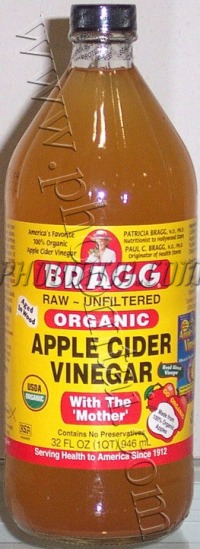 แอปเปิ้ลไซเดอร์เข้มข้น (Bragg) 946 ml