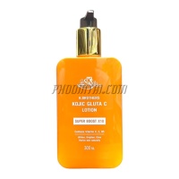 โลชั่น เค.บราเทอร์ กลูต้า ซี (300 ml) <ปั๊มขวดส้ม>