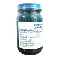 ยาหม่องโอสถ สีเขียว ตราแม่กุหลาบ ( 200 กรัม)